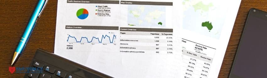 Přehled z Google Analytics