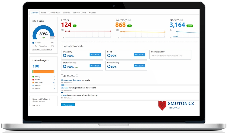 SEO audit webu online | Smuton.cz