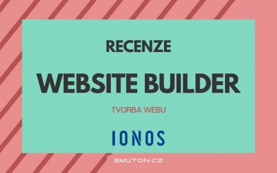 RECENZE: Website builder na Ionos.cz