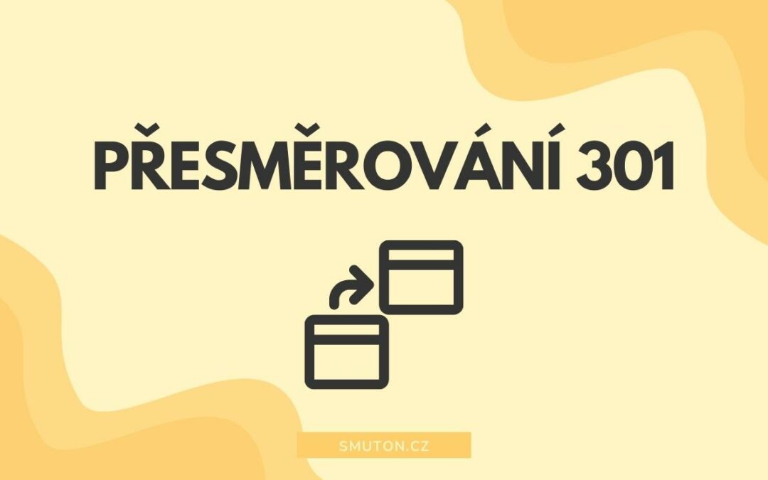 Přesměrování URL pomocí 301